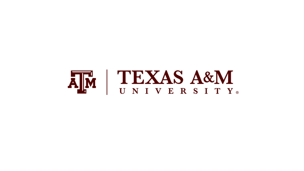 Texas A&amp;M logo (white).