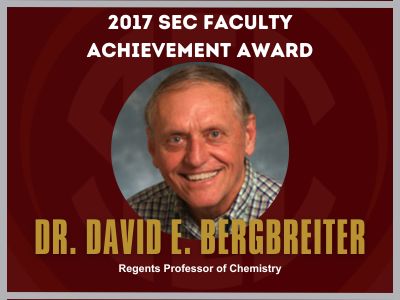 2017 SEC Faculty Achievement Award Winner.