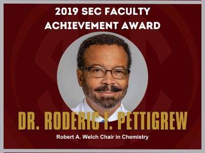 2019 SEC Faculty Achievement Award Winner.