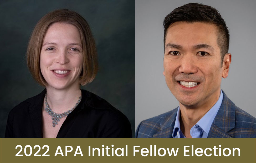 Lench and Liew Earn 2022 APA Initial Fellow Election